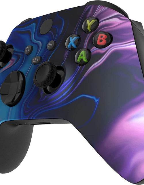 Load image into Gallery viewer, Wireless Controller for Microsoft Xbox Series X/S &amp; Xbox One - Custom Soft Touch Feel - Custom Xbox Series X/S Controller (X/S Blue &amp; Purple Swirl)
