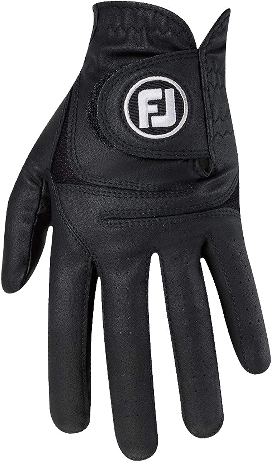 Men'S Weathersof Golf Glove (Black)